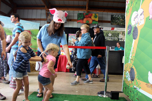 Foundation Booth at Ag Progress Days