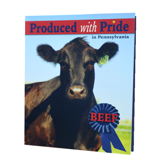 Produced with Pride, beef book cover